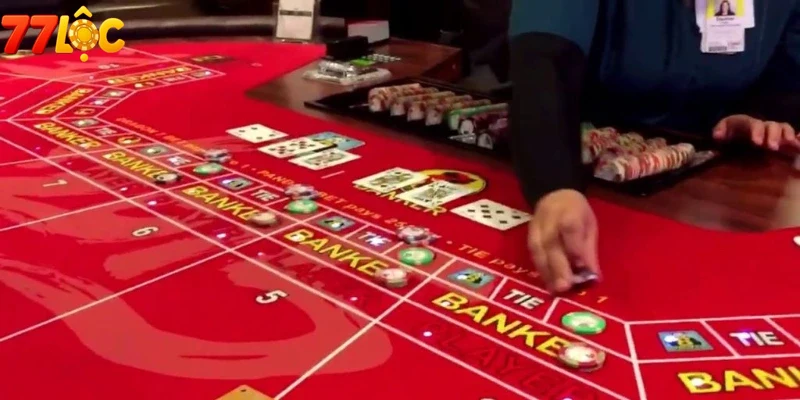 Hình ảnh khuyến mãi hấp dẫn trên Baccarat 77loc cho người chơi