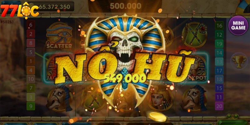 Hình minh hoạ trải nghiệm quay hũ thực tế trên Game nổ hũ 77loc